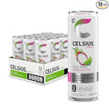 CELSIUS Fizz Free Dragon Fruit Lime, Sugar Free Energy Drink, 12 Fl Oz (Pack of 12)