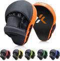 Boxing and MMA Punching Mitts - Hook & Jab Pads, Focus Punch Mitts, Target Focus Pads, and Kick Shield for Muay Thai Training