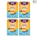 Yogi Tea DeTox Tea - 16 Tea Bags per Pack (4 Packs) - Organic Detox Tea for Digestive & Circulation Support - Includes Burdock, Dandelion, Ginger Root, Black Pepper, Cardamom & Juniper Berry