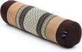 Leewadee Small Yoga Bolster – Shape-Retaining Cervical Neck Roll, Tube Pillow for Comfortable Reading, Kapok Filling, 22 x 6 x 6 inches
