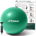 Trideer Exercise Balls Physical Therapy, 9 Inch Pilates Ball Between Knees for Physical Therapy, Mini Exercise Ball - Yoga Ball, Small Workout Balls for Core Strength and Back Support