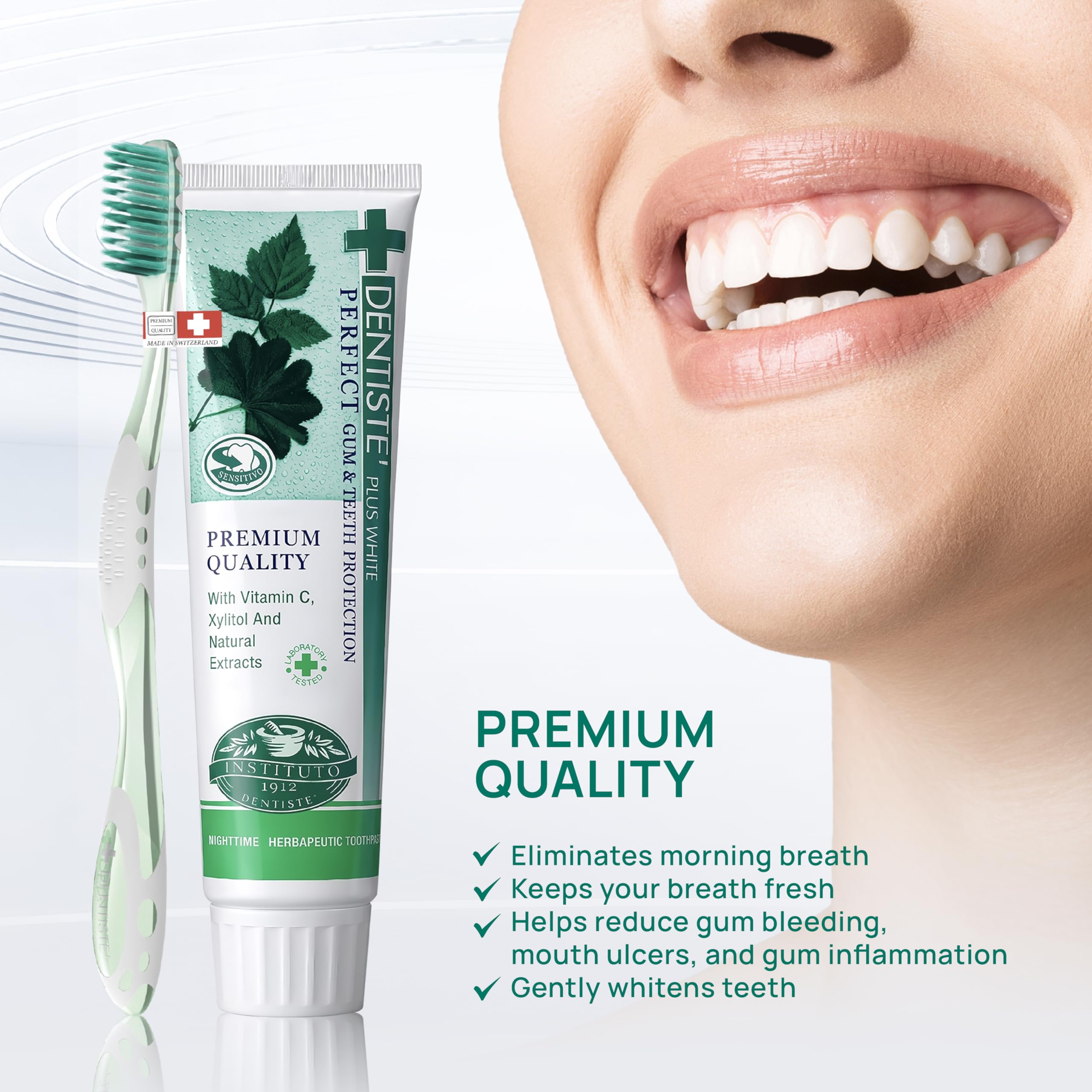 Dentiste Plus White Toothpaste Against Bad Breath 120 g