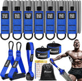 Heavy Resistance Bands for Working Out, 350lbs/450lbs Exercise Bands with Handles, Workout Bands Set for Men, Fitness Weight Bands for Muscle Strength Training, Stretching, Slim, Home Gym Equipment