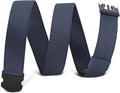 WHIPPY Mens Elastic Stretch Belt Unisex Adventure Web Belt for Women Men with Non-Metal Buckle Adjustable Belts