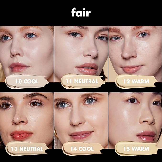 e.l.f. Soft Glam Foundation, Medium Coverage, Long-Lasting & Buildable Foundation For A Smooth, Satin Finish, Vegan & Cruelty-Free, 11 Fair Neutral