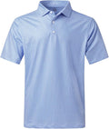 DEOLAX Mens Polo Shirts Fashion Print Mens Golf Shirt Dry Fit Mens Golf Polo Short Sleeve Quick Dry Funny Golf Shirt for Men
