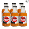 Slide Ridge Martin's Honey Apple Cider Vinegar | Crispy & Sweet | Wellness, Kitchen, & Household Staple | 16 oz (Pack of 6)