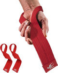 HiRui Cotton Lifting Wrist Straps (Pair) for Weightlifting Powerlifting Bodybuilding Strength Training | Wrist Support Wraps for Enhanced Grip & Stability - Soft & Durable, 13 inch Fits All