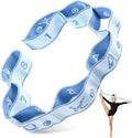 Stretch Strap for Kids Elastic Gymnastics Stretching Ballet Dance Band with 8 Loops Adjustable Exercise Training Resistance Strap for Children Stuff Pilates Latin Yoga Equipment