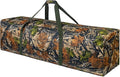 TOPDesign 46 Inch Extra Large Zippered Duffel Bag for Travel Camping Sports Equipment Storage, Waterproof Foldable Luggage Bag with Padded Handles