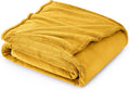 Bedsure Gold Fleece Throw Blanket - 300GSM Blankets for Couch, Sofa, Bed, Soft Lightweight Plush Cozy Throws for Toddlers, 50x60 inches
