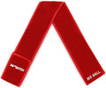 Streamer Football Towel, Sports Towel with Hook and Loop Fastener to Clean Football Visor and Gloves (Red, Adult)