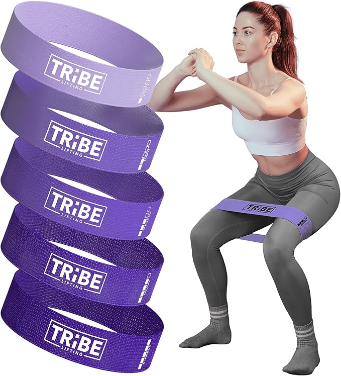 Fabric Resistance Bands for Working Out - Booty Bands for Women and Men - Exercise Bands Resistance Bands Set - Workout Bands Resistance Bands for Legs - Fitness Bands