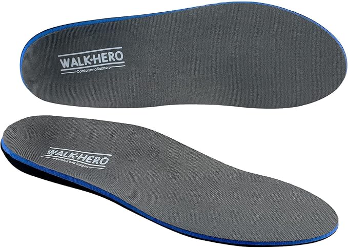 Plantar Fasciitis Feet Insoles Arch Supports Orthotics Inserts Relieve Flat Feet, High Arch (Mens 16-16 1/2)