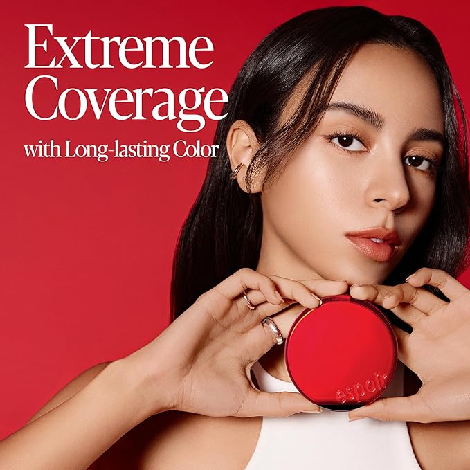 espoir [NEW] Be Velvet Cushion Foundation | Quick and Easy Coverage with Long-lasting Color by Zero Oxidation (#29 Walnut, 0.46 Ounce (Pack of 1))