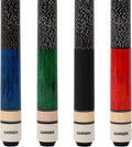 4 Pieces Pool Cue Stick 58 inch 18 oz 19 oz 20 oz 21 oz Billiard House Bar Pool Stick