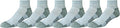 Amazon Essentials Men's Athletic Ankle Socks, Breathable, Cotton Blend, Cushioned, 6 Pairs