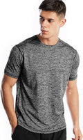 Zengjo Athletic Shirts for Men Short Sleeve Quick Dry Workout Running Gym Sport Exercise Tee Moisture Wicking