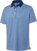 DEOLAX Mens Polo Shirts Fashion Print Mens Golf Shirt Dry Fit Mens Golf Polo Short Sleeve Quick Dry Funny Golf Shirt for Men
