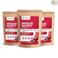 Herbaly Heart Functional Tea - 9 Superherbs - Natural, Organic, Non-GMO, Caffeine-Free, Sugar Free - 3 Pack, 90 Pyramid Tea Bags