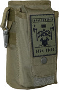 Iron InfideI Battle Bottle Sleeve - 64 oz and 32 oz Water Bottle Sleeve Only for Half Gallon 1L Steel Water Bottle | Rugged Cover with Molle for Versatile Design with Storage for Phone, Wallet & Keys