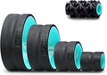 5 Pack Roller- Back Wheel for Deep Tissue Massage, XR Foot Massage Roller for Targeted Massage for Plantar Fasciitis and Foot Fatigue, Roller Kit for Physical Therapy & Exercise