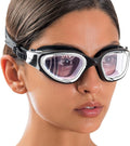 AqtivAqua Swimming Goggles, DX Wide View Swim Goggles for Adult Men Women, Anti Fog No Leaking