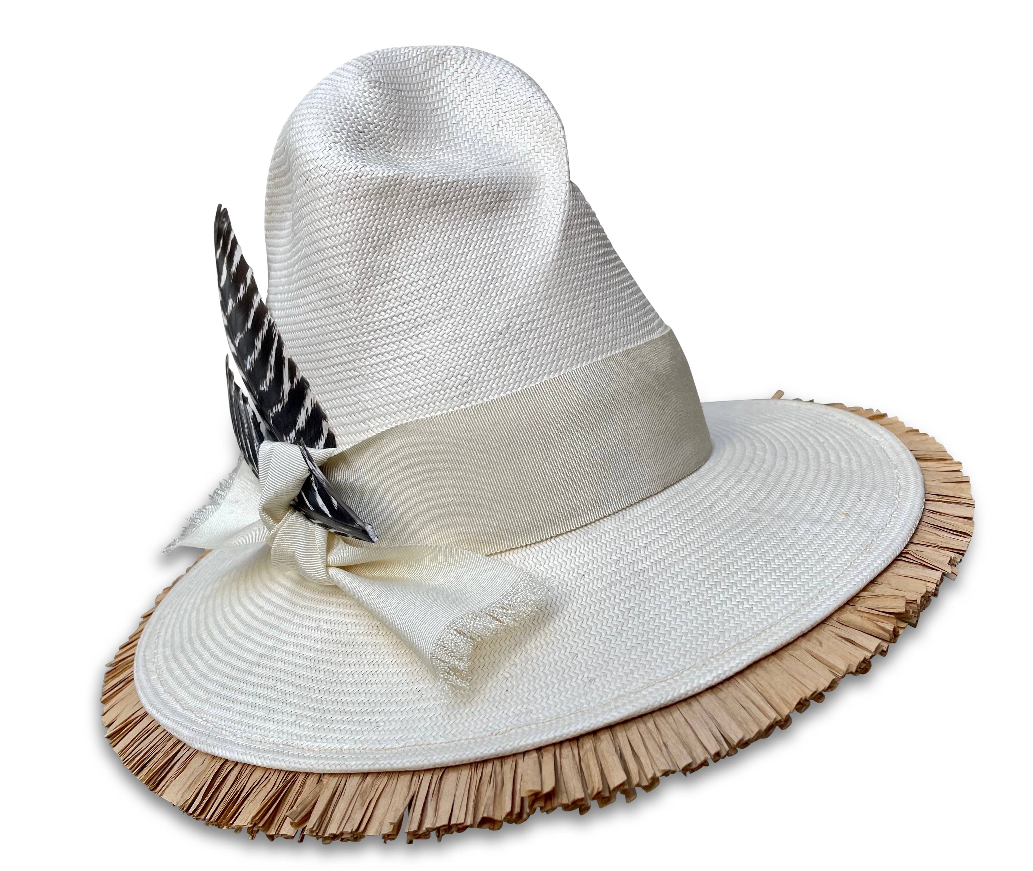 Cha Cha's House of Ill Repute - Ms. Parker - Dramatic Crown Statement Hat: Medium 22.5/23