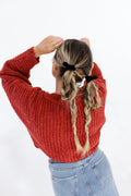 BOW SLICK BACK PONYTAILS (PACK OF 3)