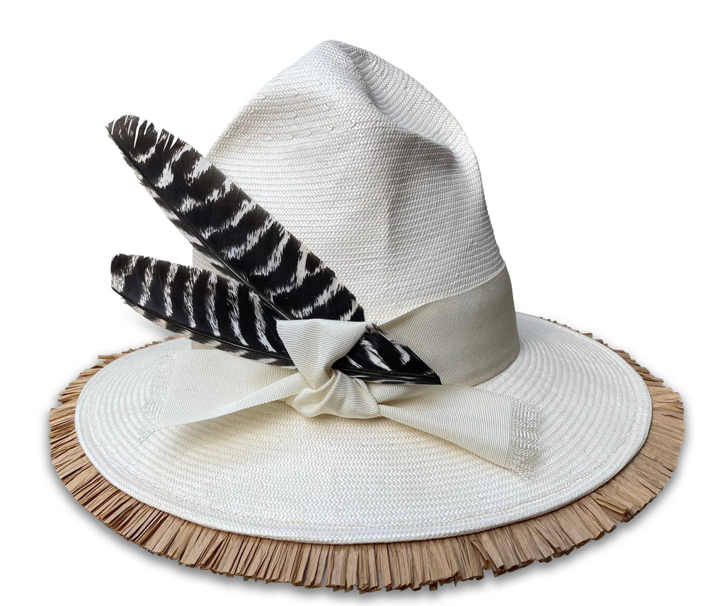 Cha Cha's House of Ill Repute - Ms. Parker - Dramatic Crown Statement Hat: Medium 22.5/23