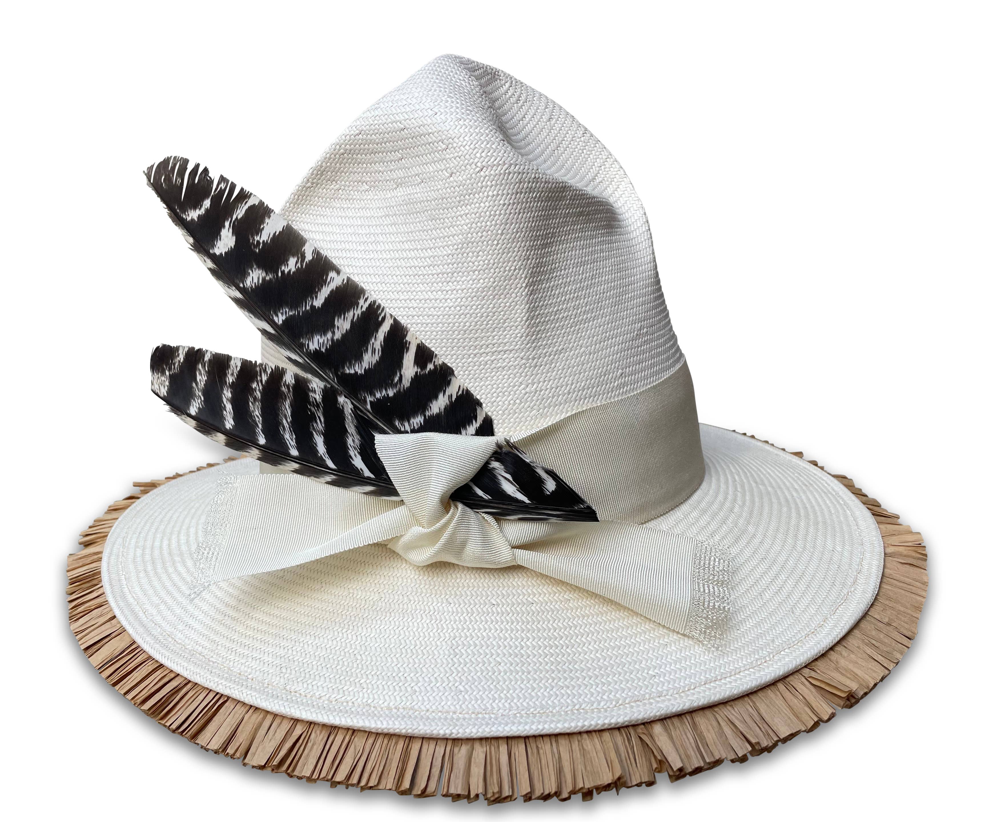 Cha Cha's House of Ill Repute - Ms. Parker - Dramatic Crown Statement Hat: Medium 22.5/23