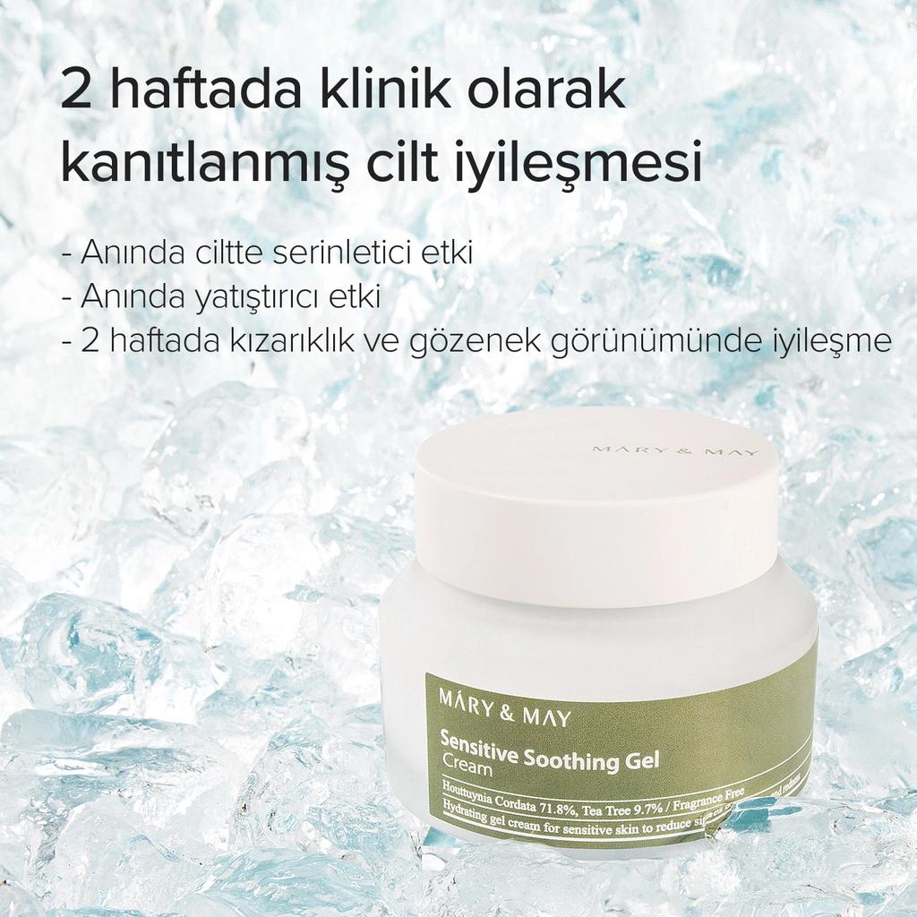 Mary & May Sensitive Soothing Gel Blemish Cream 70g