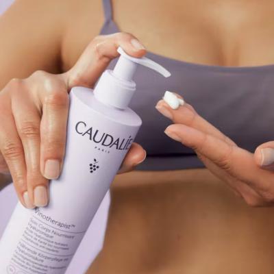 Caudalie Vinotherapist: Hyaluronic Vegan Body Lotion - Deeply Moisturizing and Nourishing for Dry Skin - 13.5 fl oz