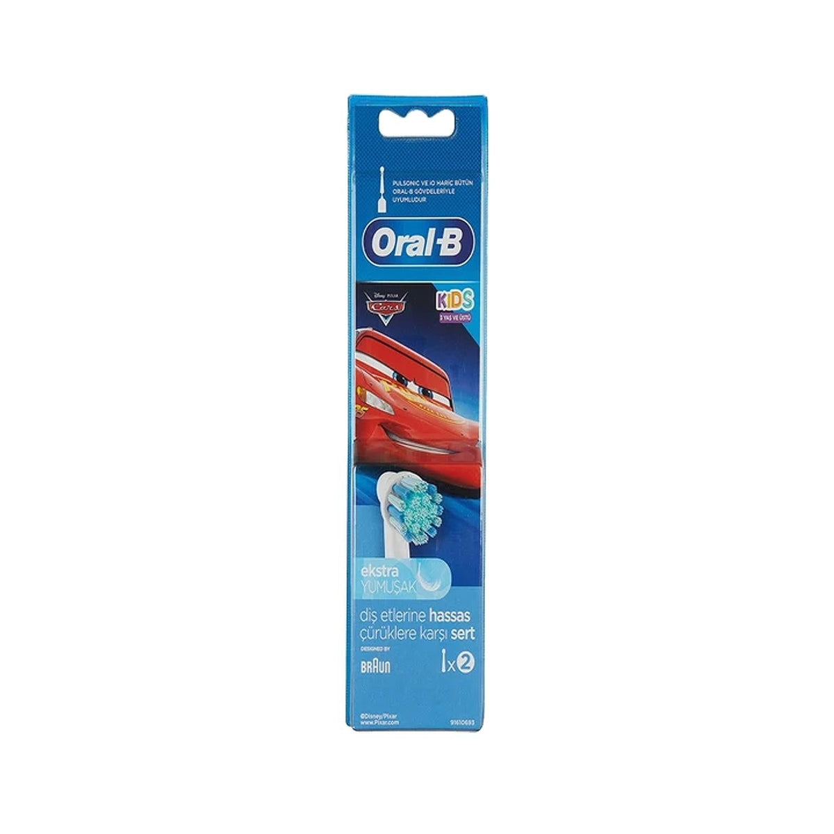 Oral-B Replacement Toothbrush Heads for Kids - 2 Pack, Compatible with Oral-B Electric Toothbrush Handles, Gentle on Children's Teeth and Gums