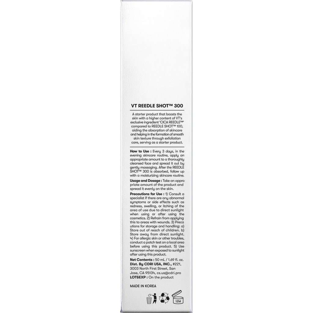 VT Cosmetics Reedle Shot 300 Skin Refining Cream 50 ml
