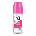 Fa Pink Passion Women's Deodorant Roll-On - Long Lasting Freshness, Anti White Stain, Floral Fragrance
