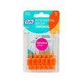 Tepe 0.45 mm Orange Interdental Brushes Pack of 6 - Effective Oral Hygiene for Tight Spaces