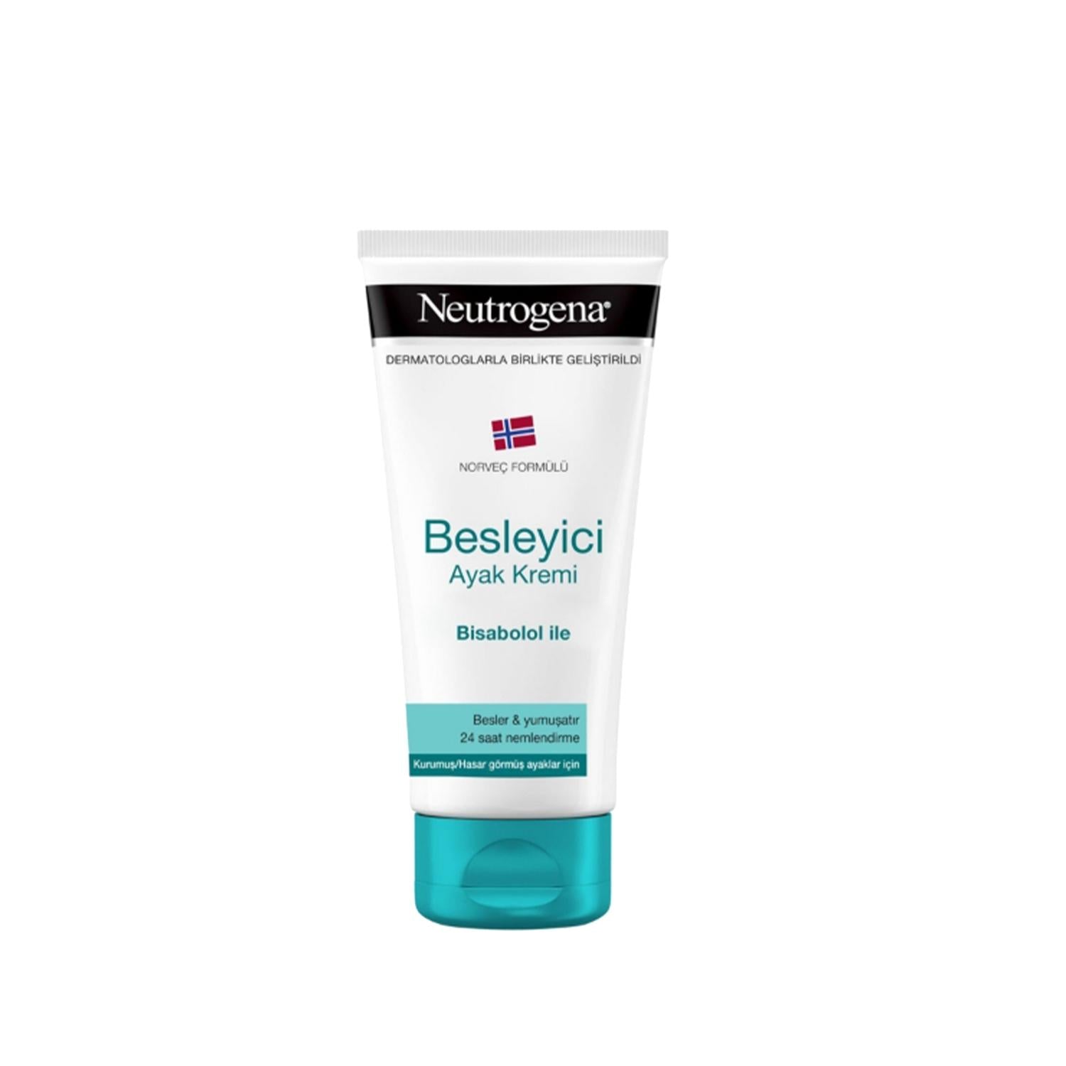Neutrogena Moisturizing Foot Cream - Norveç Formülü Besleyici Ayak Kremi 100ml for Dry Feet