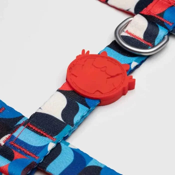 Lindo Red Line H-Type Dog Harness for Small Breeds