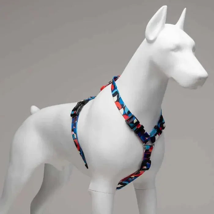 Lindo Red Line H-Type Dog Harness for Small Breeds
