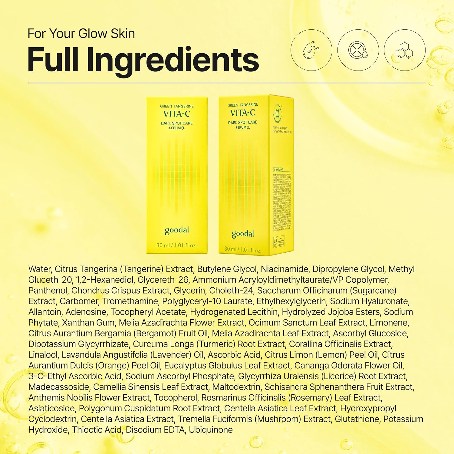 Goodal Green Tangerine Vitamin C Dark Spot Serum