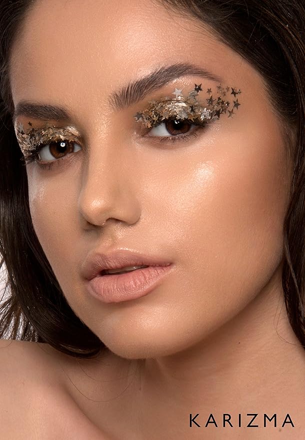 KARIZMA Superstar Glitter - 10g Chunky Face, Hair, Eye & Body Glitter Set for Women - Rave & Festival Accessories