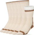 Alvada Merino Wool Hiking Socks Thermal Warm Crew Winter Boot Sock For Men & Women 3 Pairs