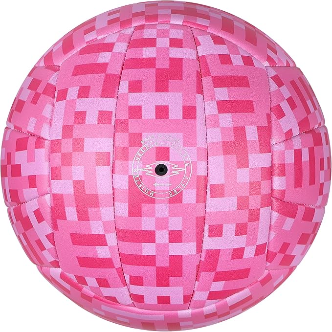 Volleyball Size 5 PU Leather Soft Indoor Outdoor Volleyballs Sports Training Game Play Ball for Beginner, Teenager, Adult, 8.2