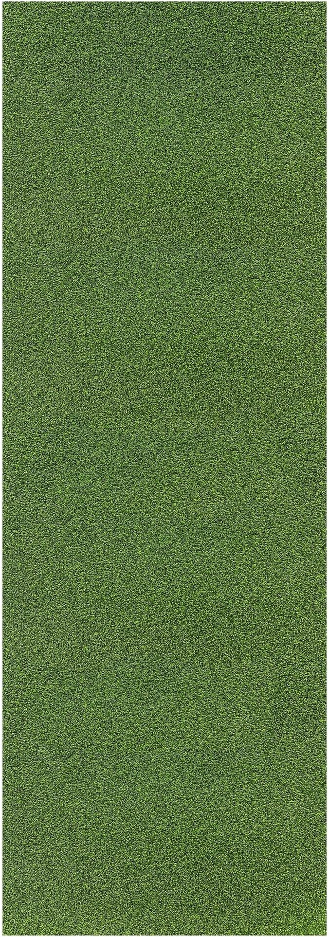 Ottomanson Artificial Turf Golf Hitting Mat 3' x 13' Indoor/Outdoor Waterproof Synthetic Fake Grass for Putting Practice Baseball Football Sports Gym Backyard, Custom Size 2' up to 30'