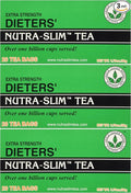 Triple Leaves Brand Nutra-Slim Tea (20 Tea Bags), Extra Strength - Senna Tea Dietary Detox, 20 Count (Pack of 3)