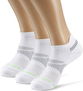 MONFOOT Men's/Women's 3-10 Pairs Silky Dry Athletic Cushion Ankle Socks, Multipack