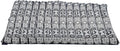 Leewadee Zabuton Seating Cushion – Square Floor Seat for Meditation Exercises, Light Yoga Mat Filled with Kapok