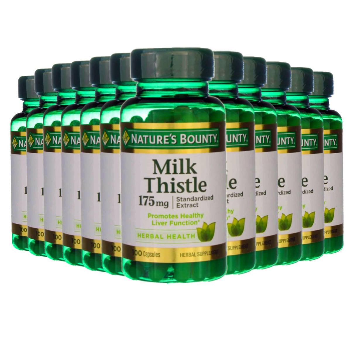 Nature's Bounty Milk Thistle Standardized Extract 175 Mg Capsules