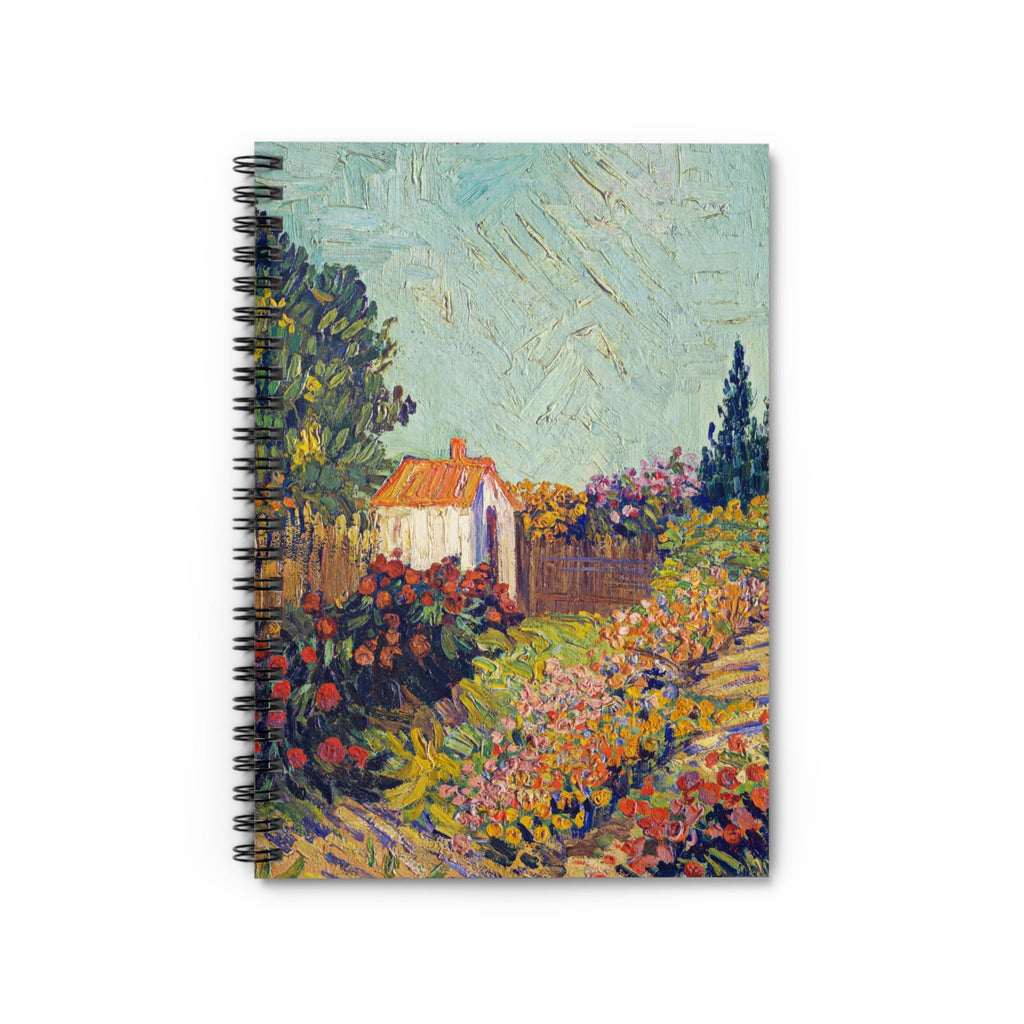 The Art History Collection: Landscape with Garden House Spiral Notebook - Lined Pages